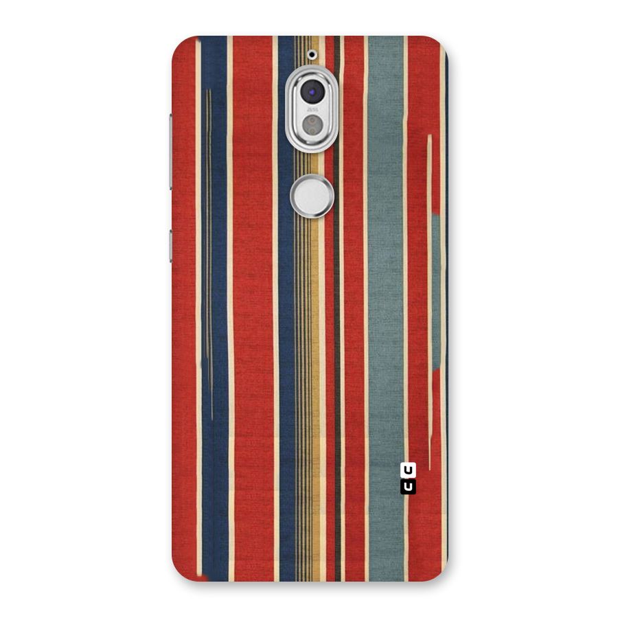 Vintage Disort Stripes Back Case for Nokia 7
