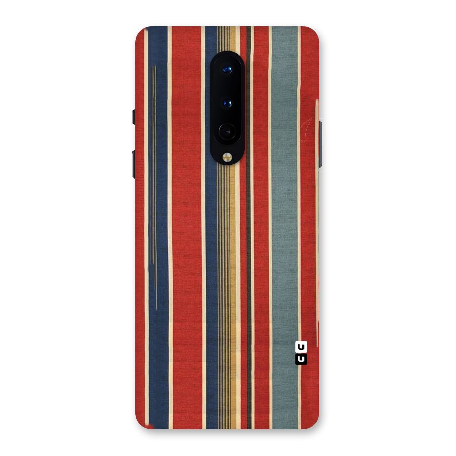 Vintage Disort Stripes Back Case for OnePlus 8
