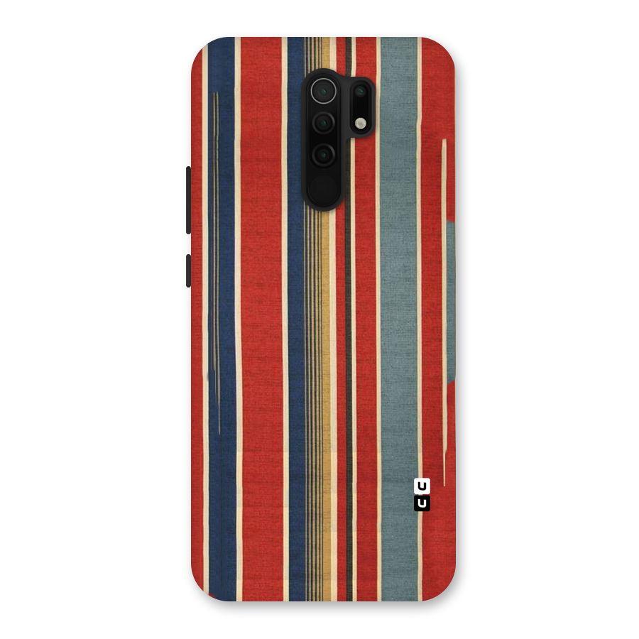 Vintage Disort Stripes Back Case for Poco M2