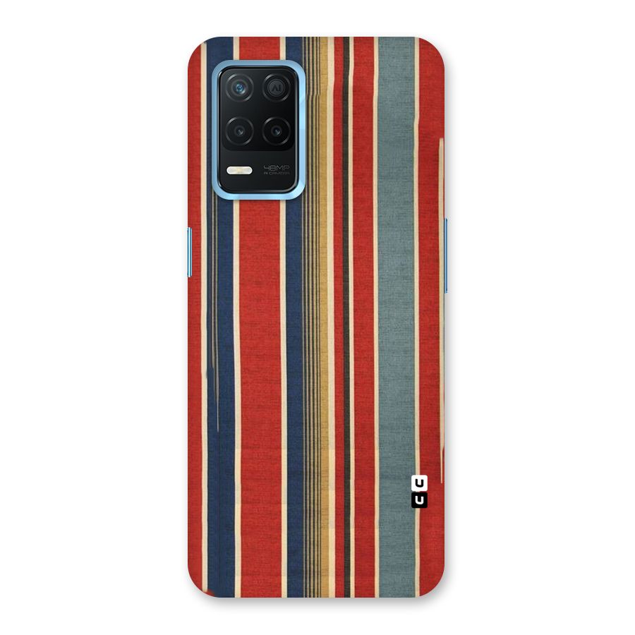 Vintage Disort Stripes Back Case for Realme 8s 5G