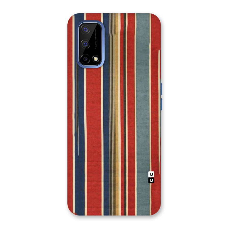Vintage Disort Stripes Back Case for Realme Narzo 30 Pro