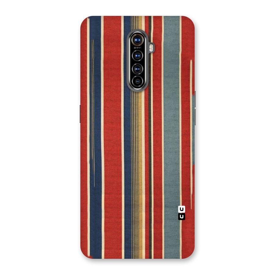 Vintage Disort Stripes Back Case for Realme X2 Pro