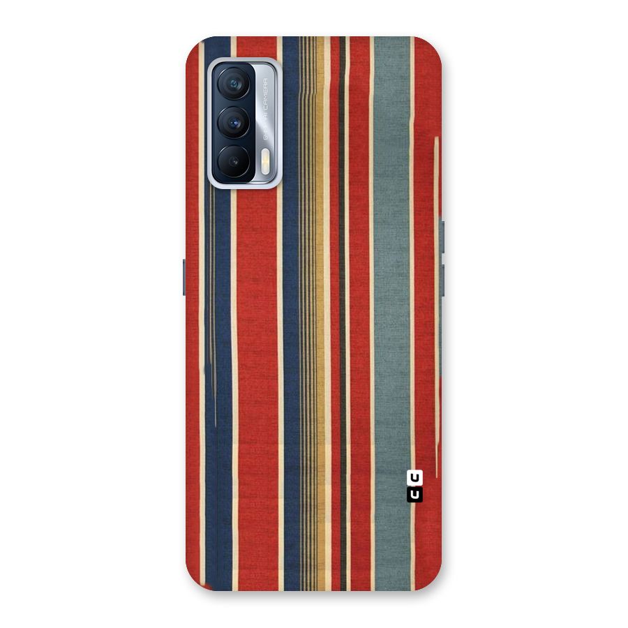 Vintage Disort Stripes Back Case for Realme X7