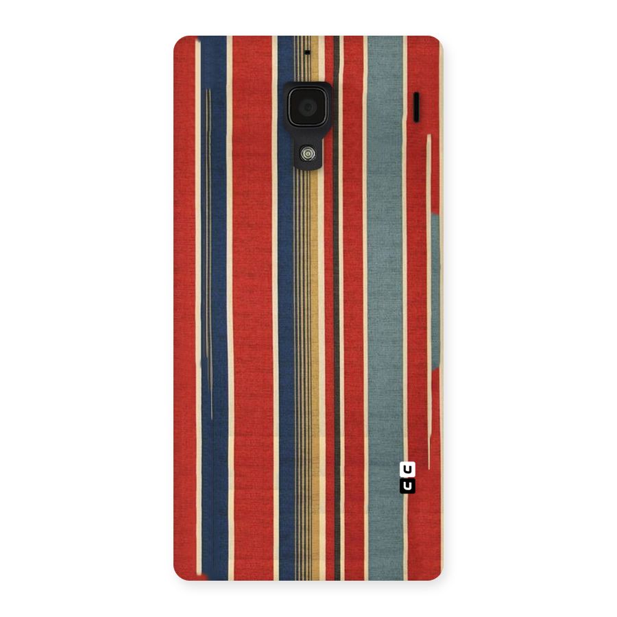 Vintage Disort Stripes Back Case for Redmi 1S