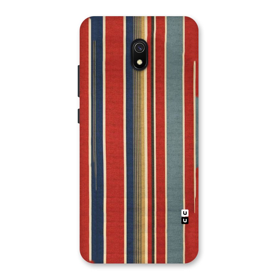 Vintage Disort Stripes Back Case for Redmi 8A