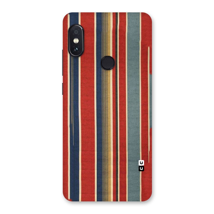 Vintage Disort Stripes Back Case for Redmi Note 5 Pro
