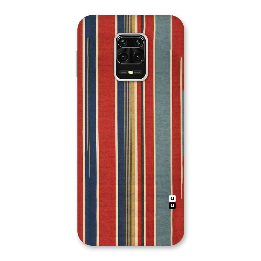 Vintage Disort Stripes Back Case for Redmi Note 9 Pro Max