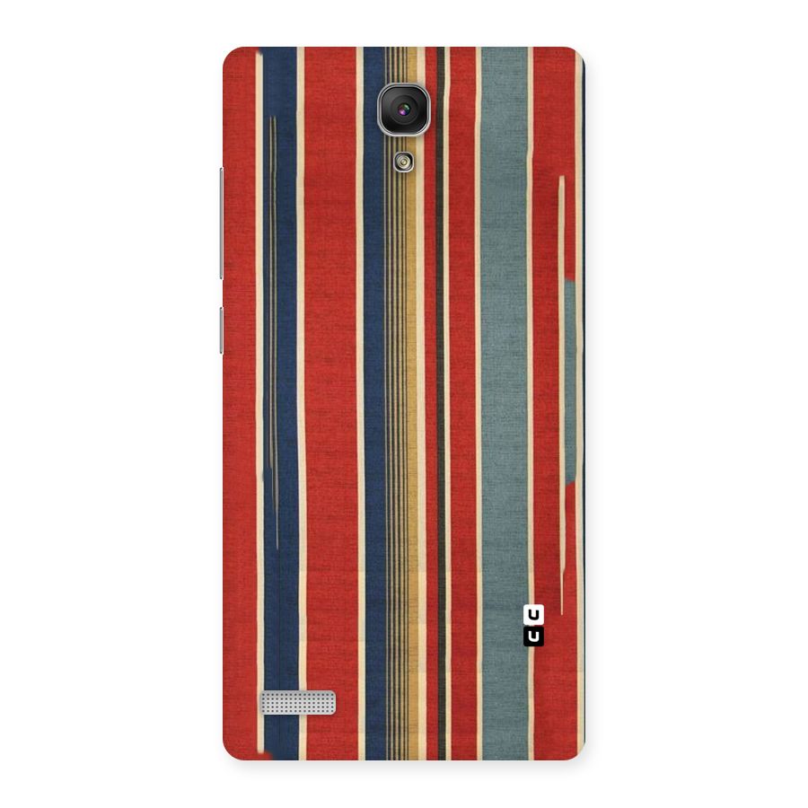 Vintage Disort Stripes Back Case for Redmi Note Prime