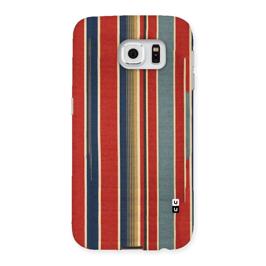 Vintage Disort Stripes Back Case for Samsung Galaxy S6