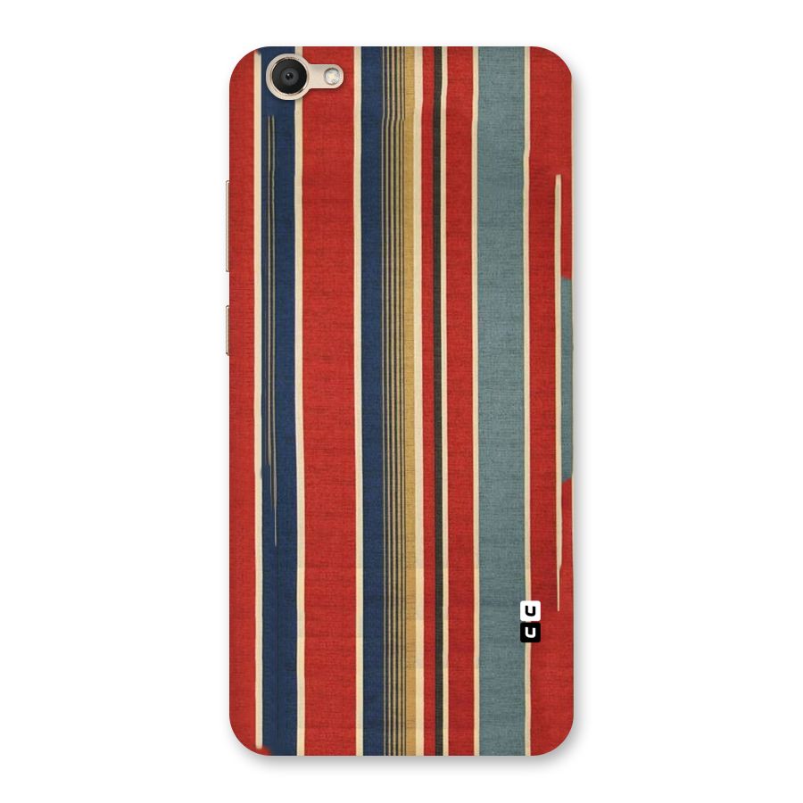 Vintage Disort Stripes Back Case for Vivo V5