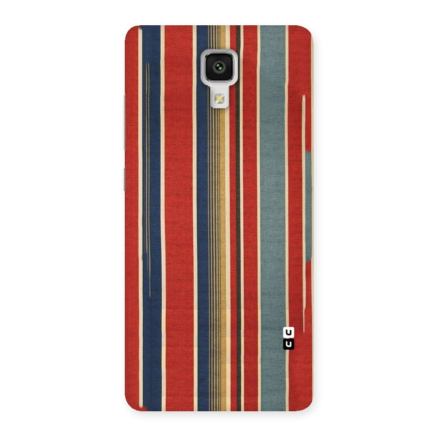 Vintage Disort Stripes Back Case for Xiaomi Mi 4