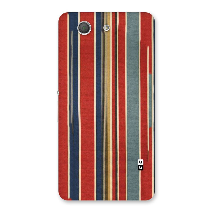 Vintage Disort Stripes Back Case for Xperia Z3 Compact
