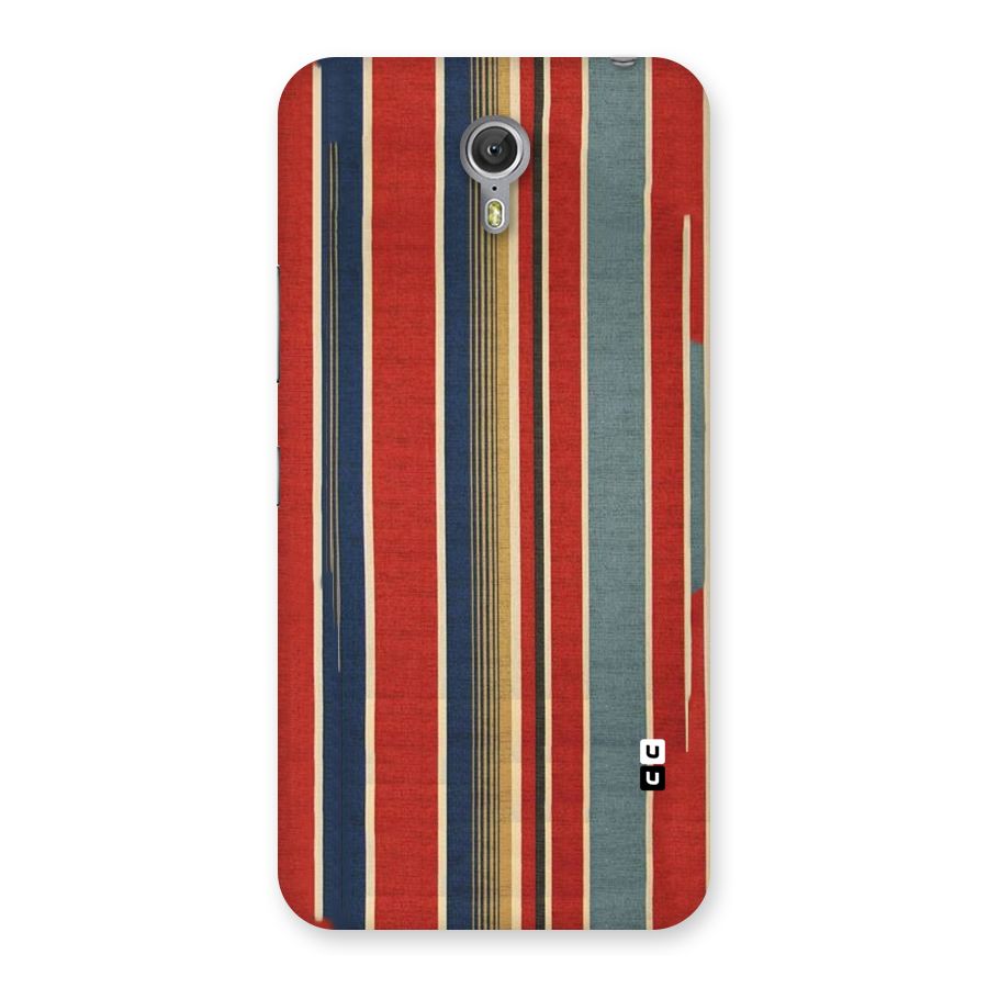 Vintage Disort Stripes Back Case for Zuk Z1