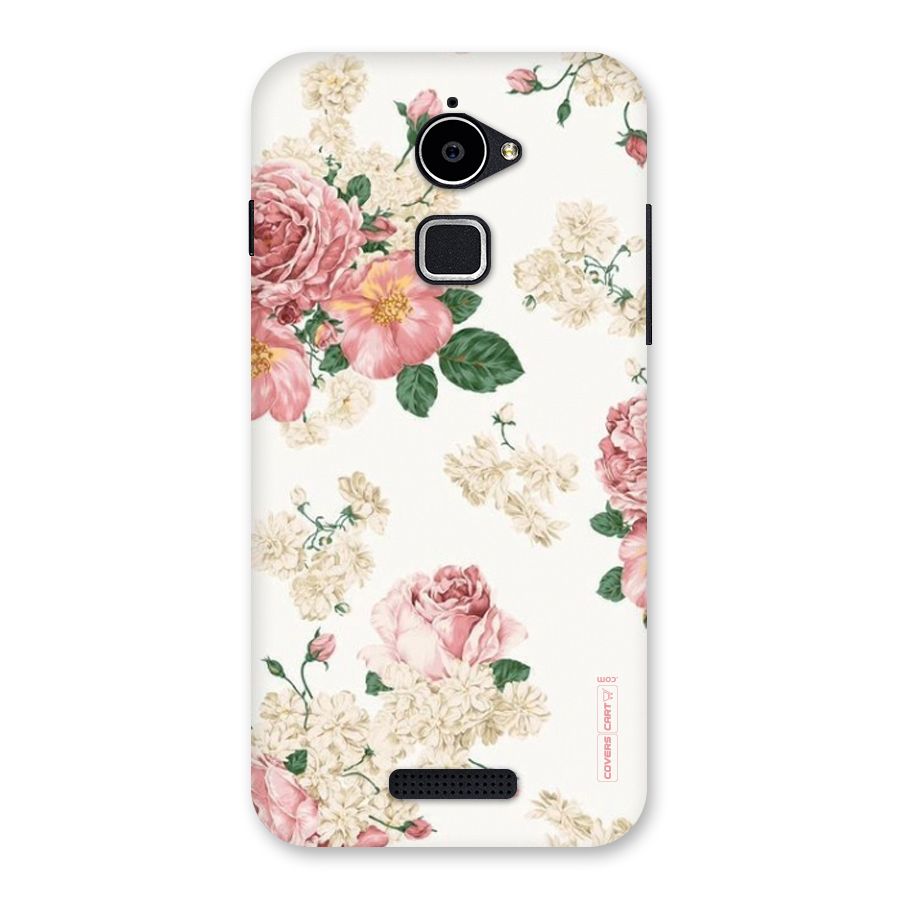 Vintage Floral Pattern Back Case for Coolpad Note 3 Lite