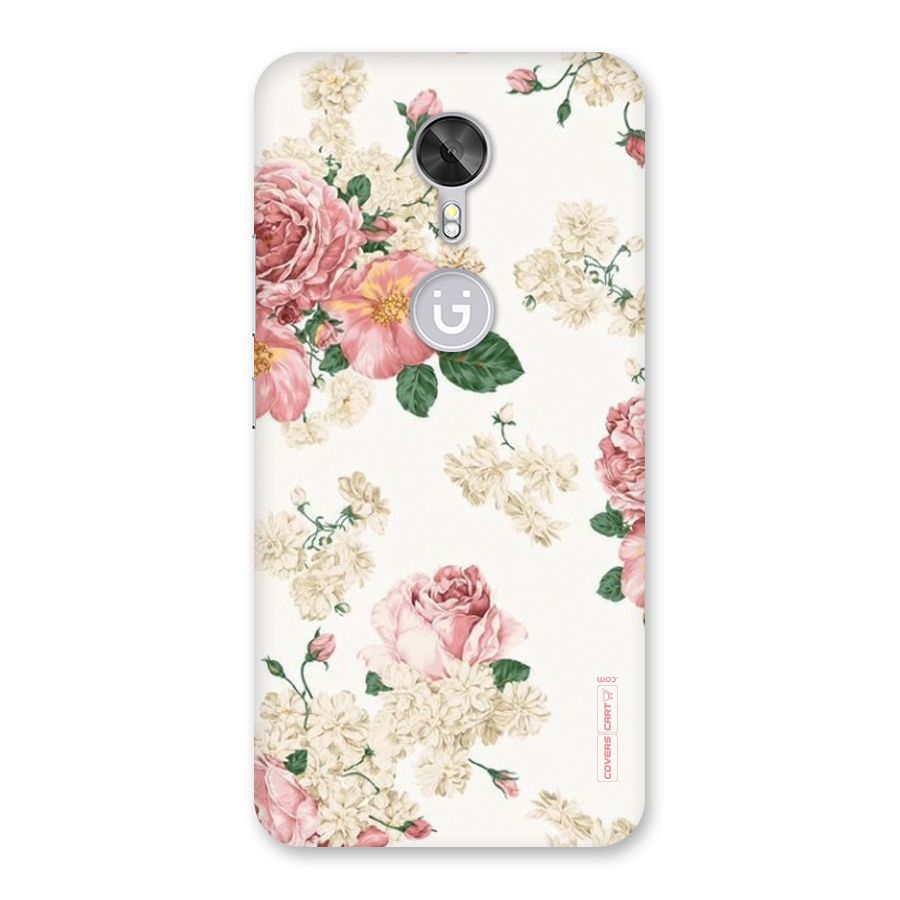 Vintage Floral Pattern Back Case for Gionee A1