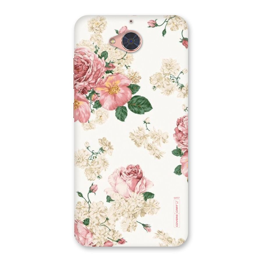 Vintage Floral Pattern Back Case for Gionee S6 Pro