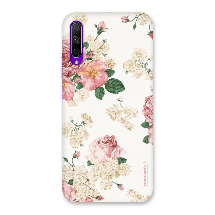Vintage Floral Pattern Back Case for Honor 9X Pro