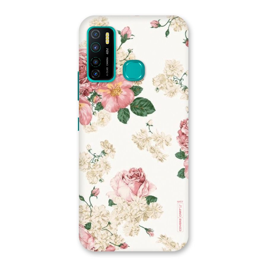 Vintage Floral Pattern Back Case for Infinix Hot 9 Pro
