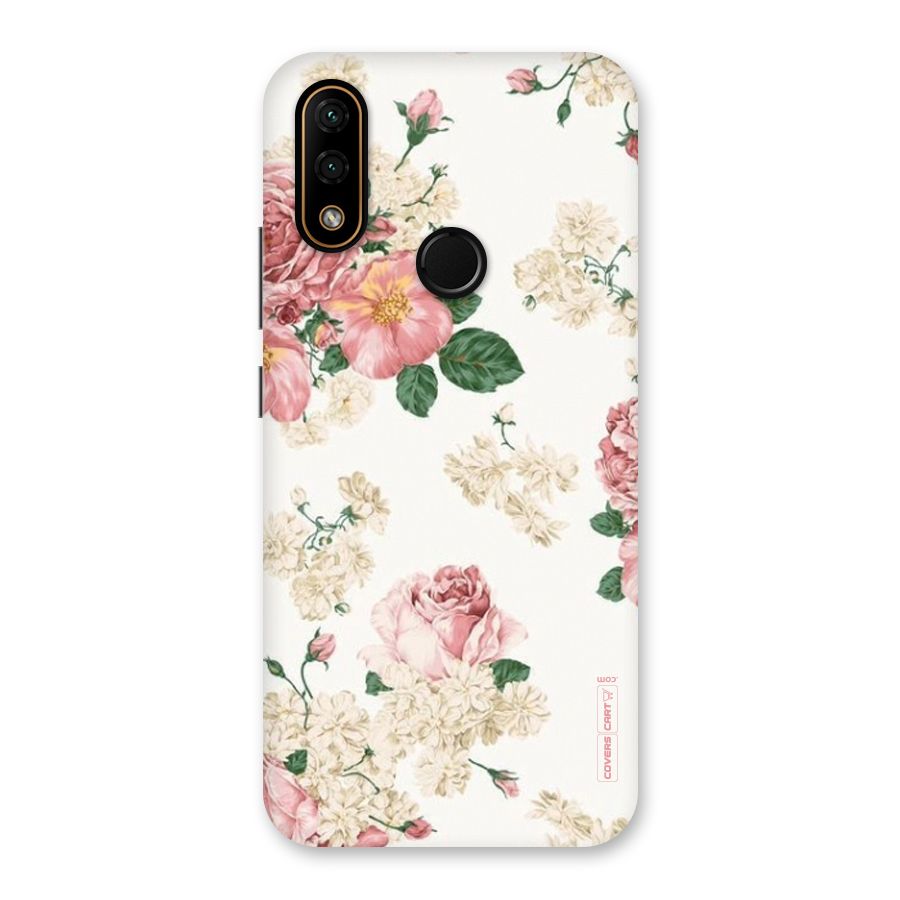 Vintage Floral Pattern Back Case for Lenovo A6 Note