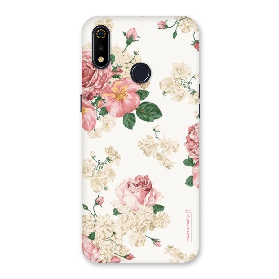 Vintage Floral Pattern Back Case for Realme 3i