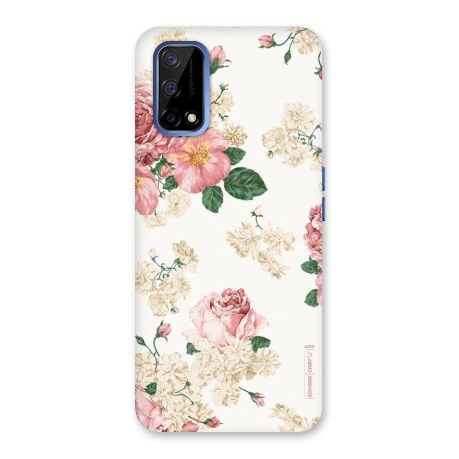 Vintage Floral Pattern Back Case for Realme Narzo 30 Pro