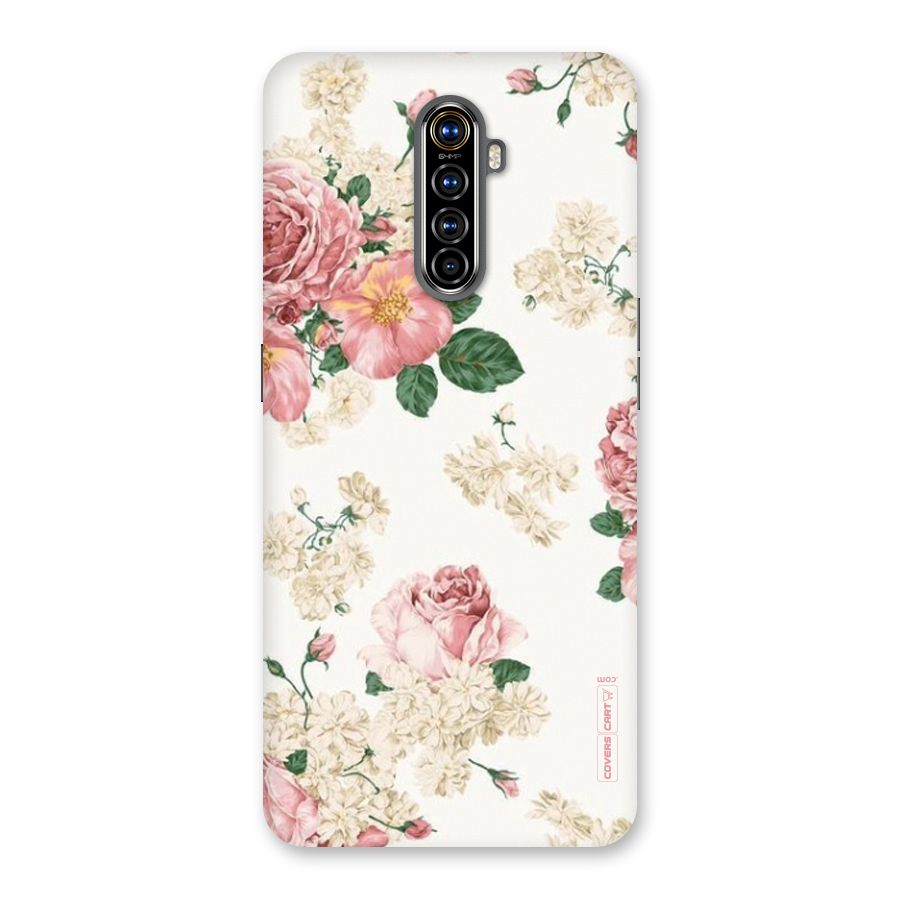 Vintage Floral Pattern Back Case for Realme X2 Pro