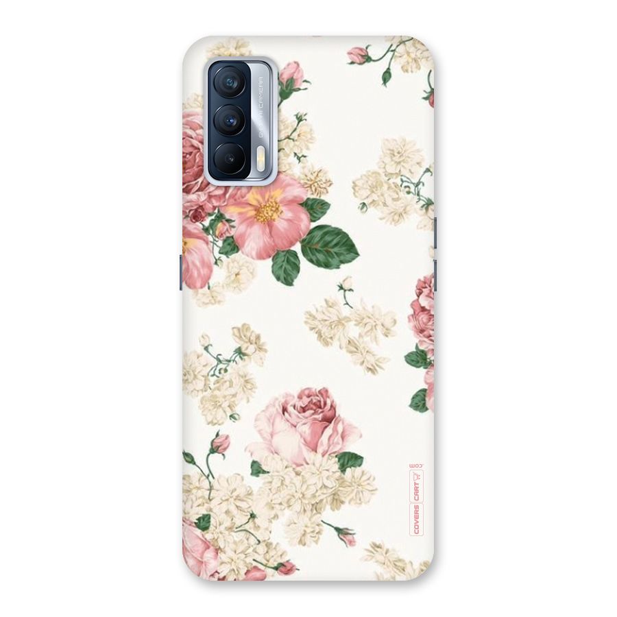 Vintage Floral Pattern Back Case for Realme X7