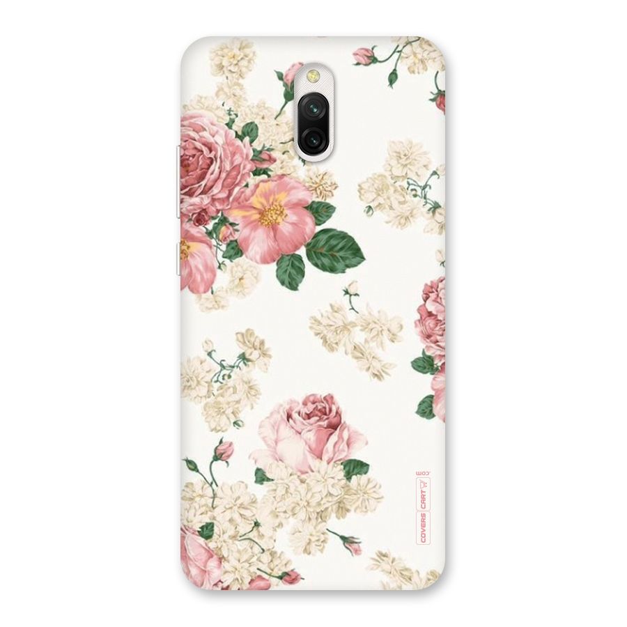 Vintage Floral Pattern Back Case for Redmi 8A Dual