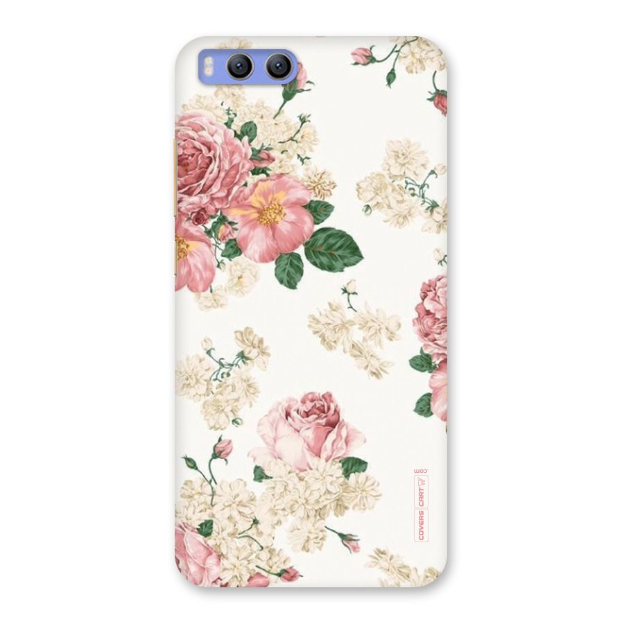 Vintage Floral Pattern Back Case for Xiaomi Mi 6