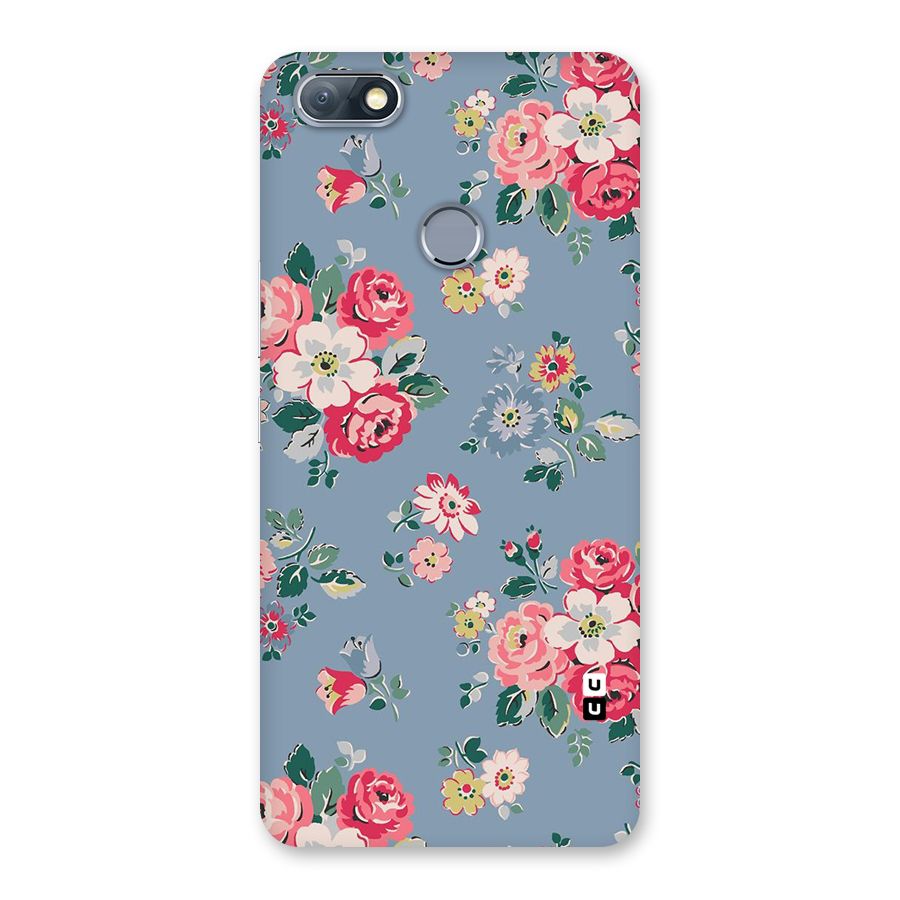 Vintage Flower Pattern Back Case for Infinix Note 5