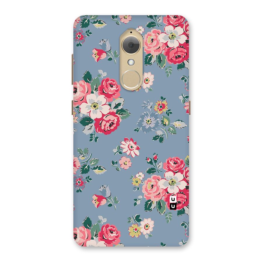 Vintage Flower Pattern Back Case for Lenovo K8
