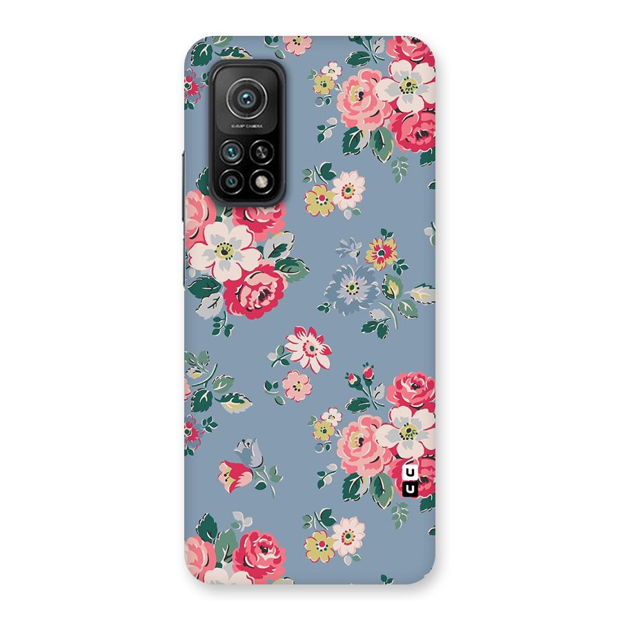 Vintage Flower Pattern Back Case for Mi 10T Pro 5G