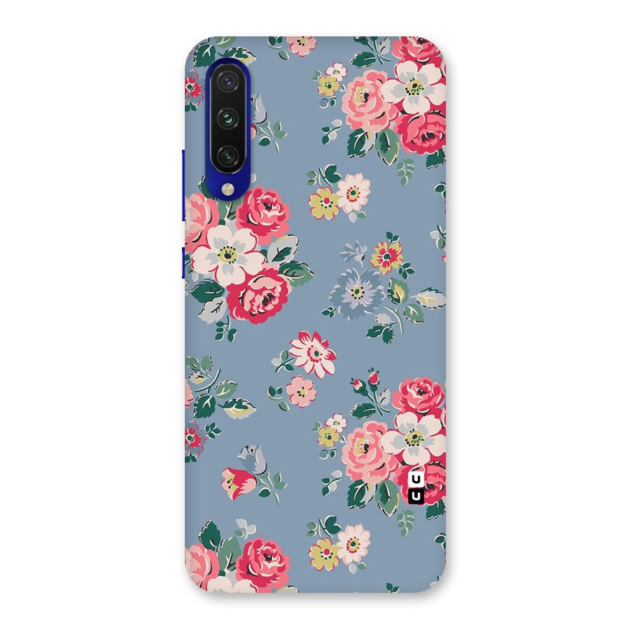 Vintage Flower Pattern Back Case for Mi A3