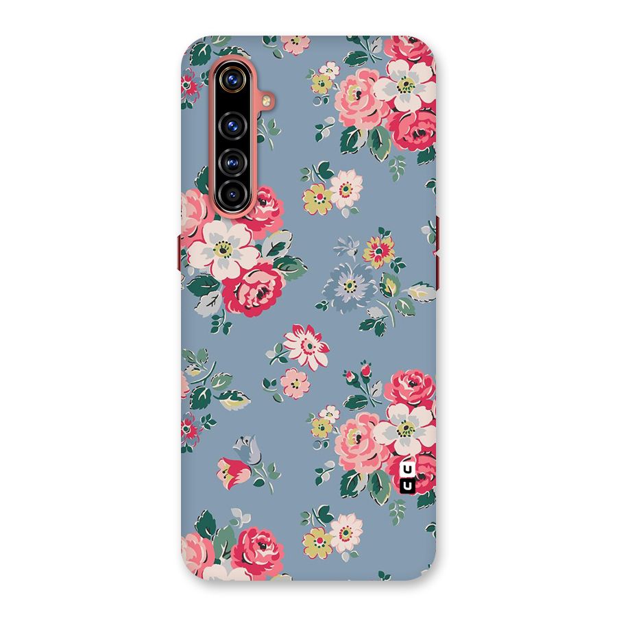 Vintage Flower Pattern Back Case for Realme X50 Pro
