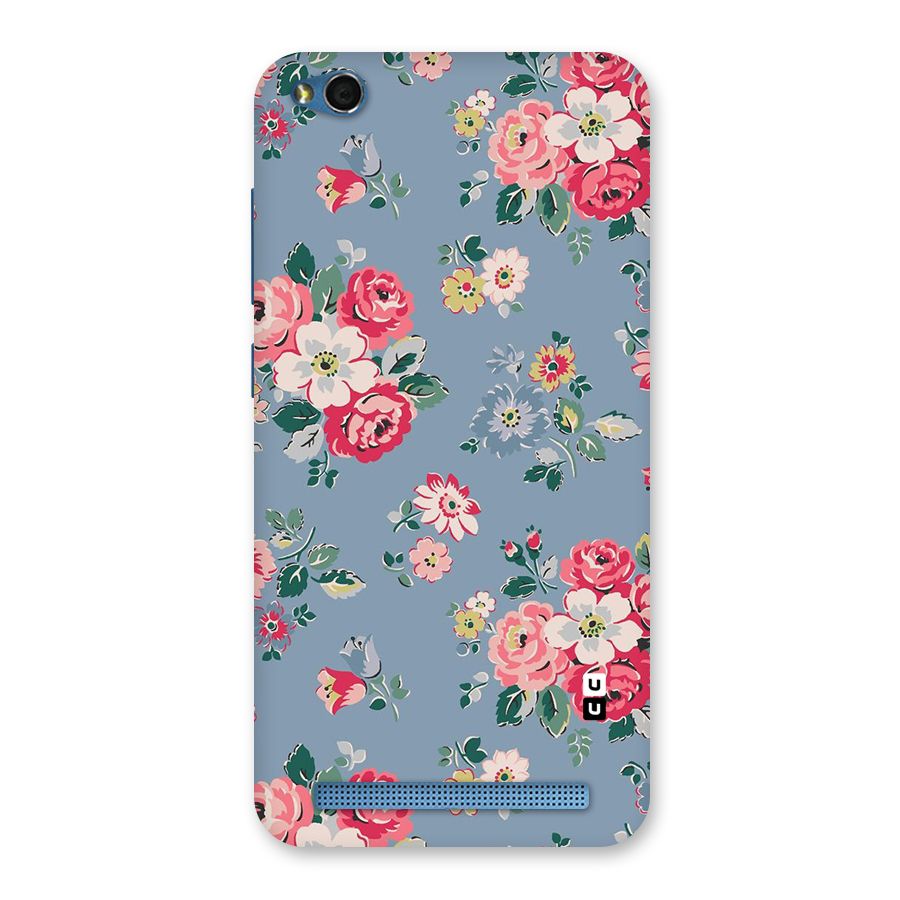 Vintage Flower Pattern Back Case for Redmi 5A