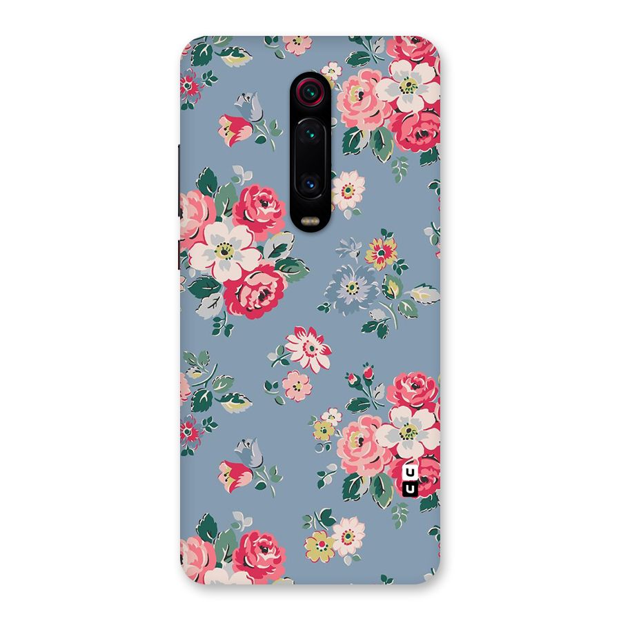 Vintage Flower Pattern Back Case for Redmi K20