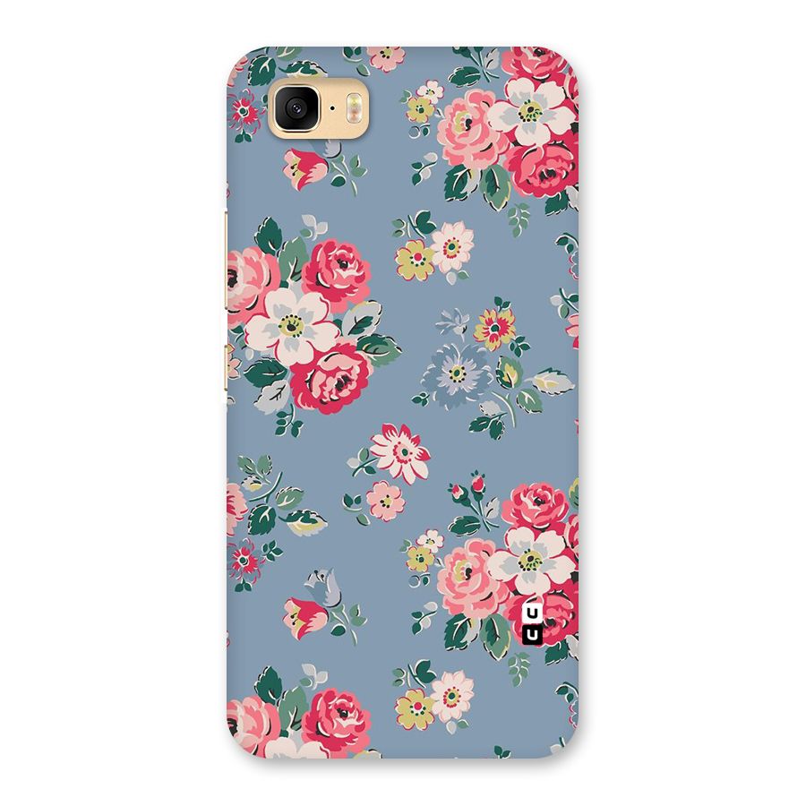 Vintage Flower Pattern Back Case for Zenfone 3s Max