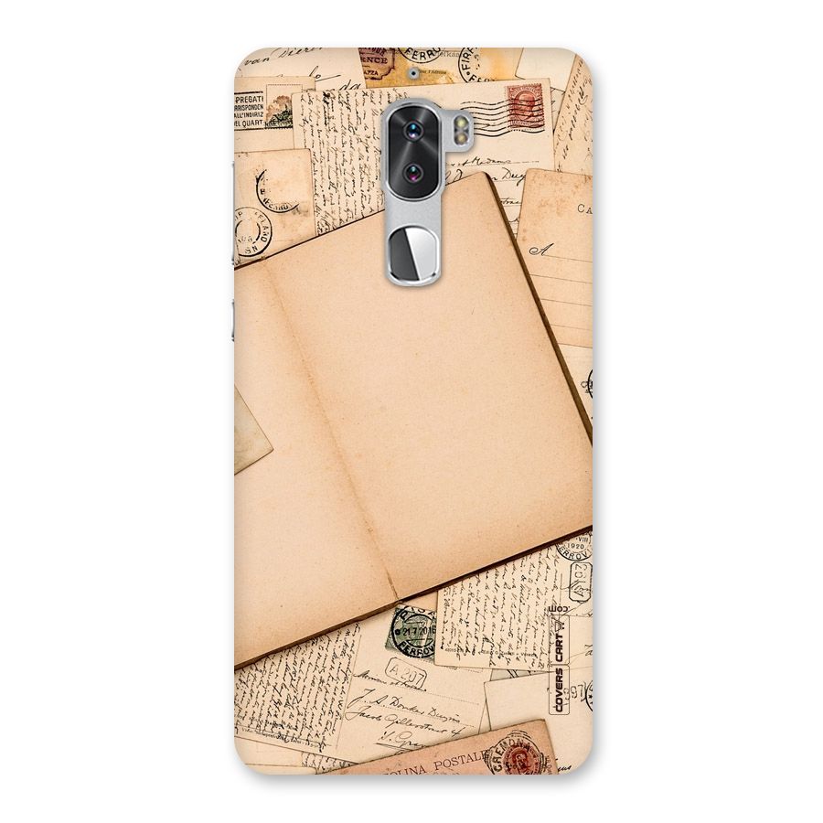 Vintage Journal Back Case for Coolpad Cool 1