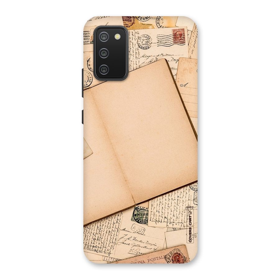 Vintage Journal Back Case for Galaxy M02s