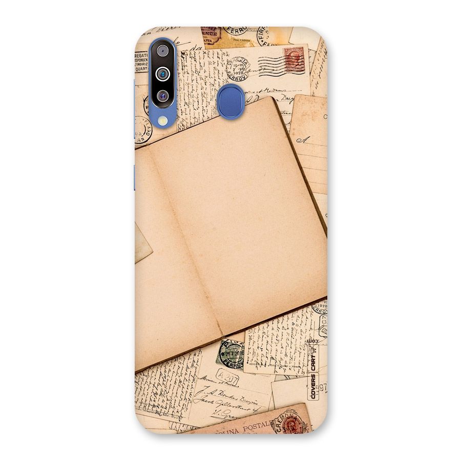 Vintage Journal Back Case for Galaxy M30