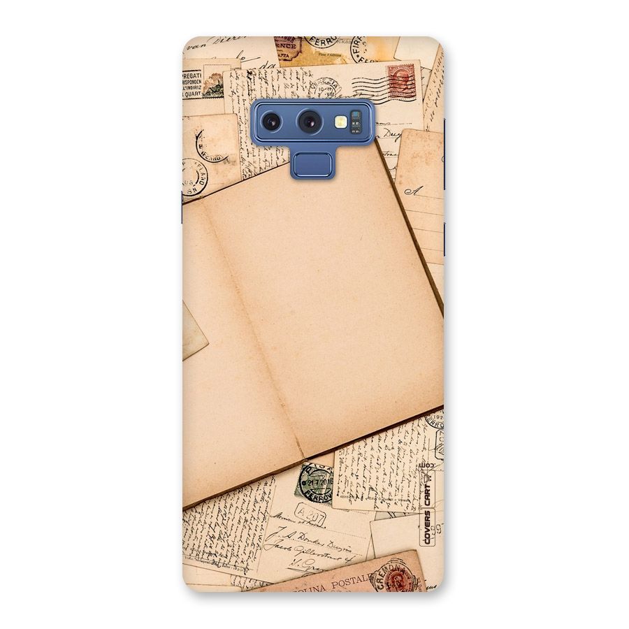 Vintage Journal Back Case for Galaxy Note 9