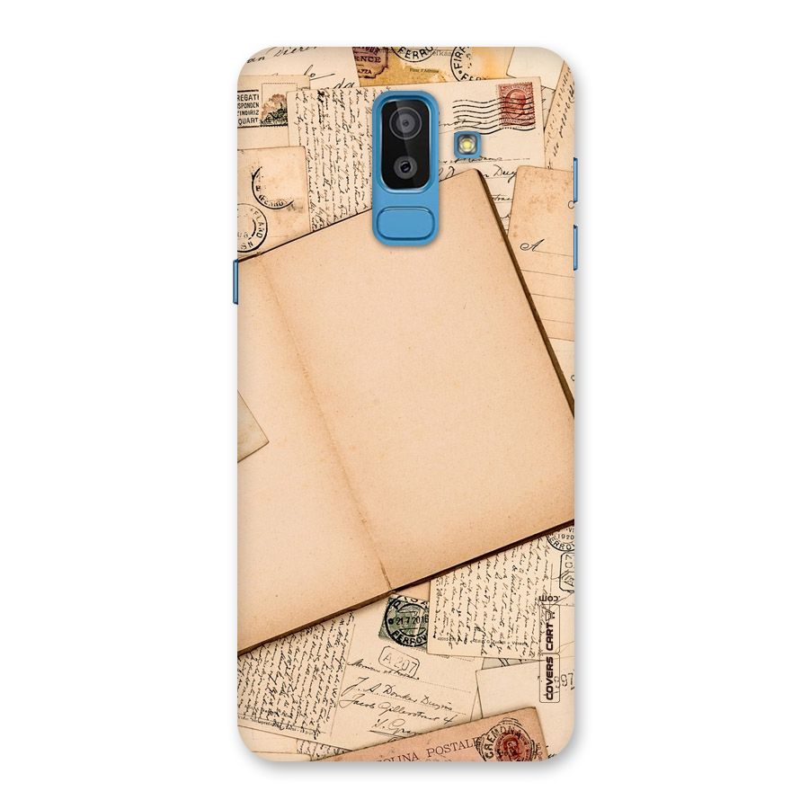 Vintage Journal Back Case for Galaxy On8 (2018)