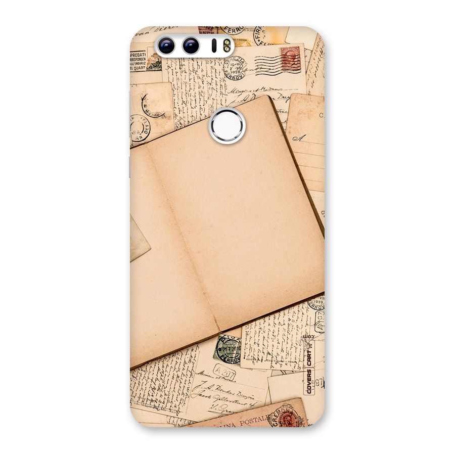 Vintage Journal Back Case for Honor 8