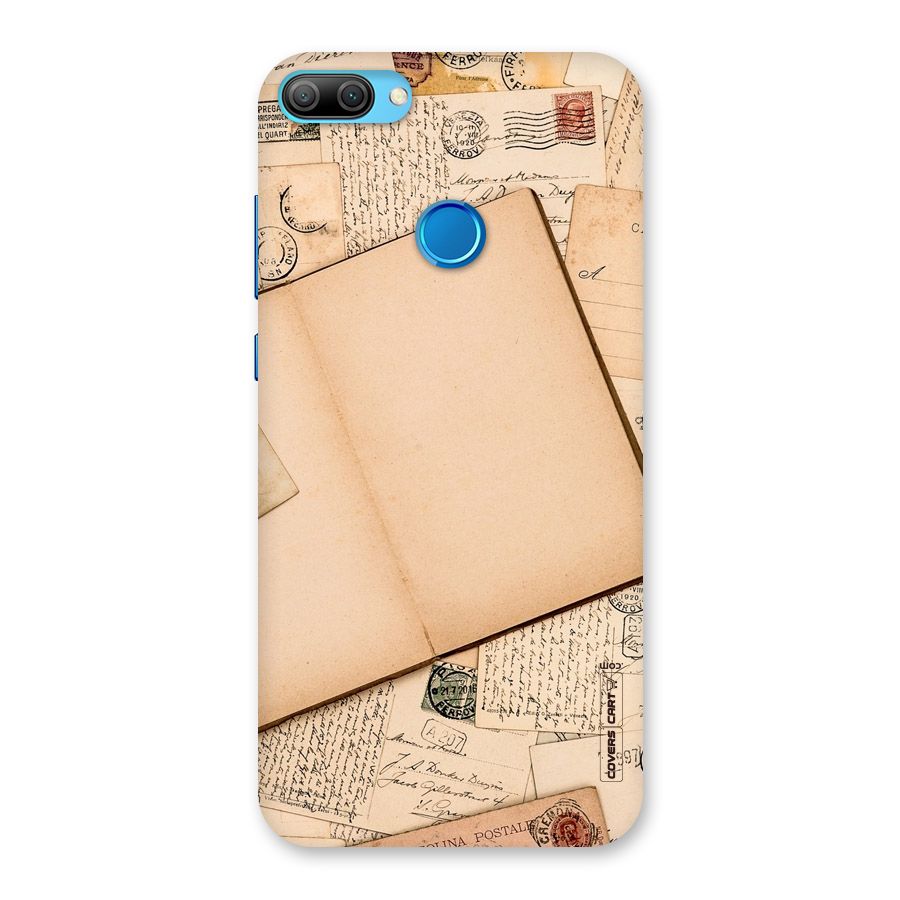 Vintage Journal Back Case for Honor 9N