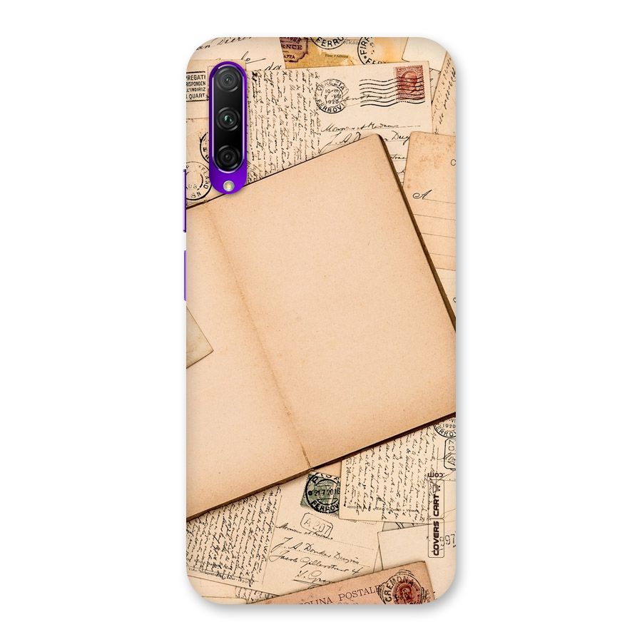 Vintage Journal Back Case for Honor 9X Pro