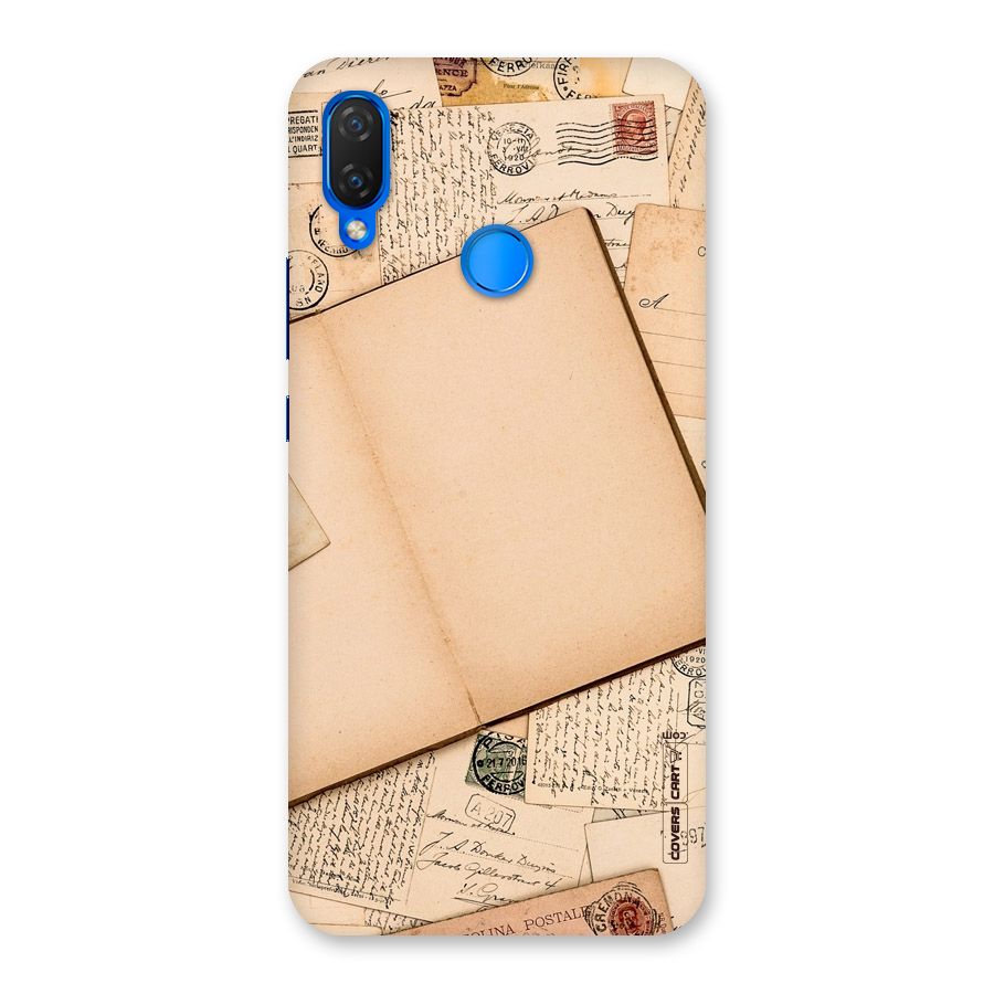 Vintage Journal Back Case for Huawei P Smart+