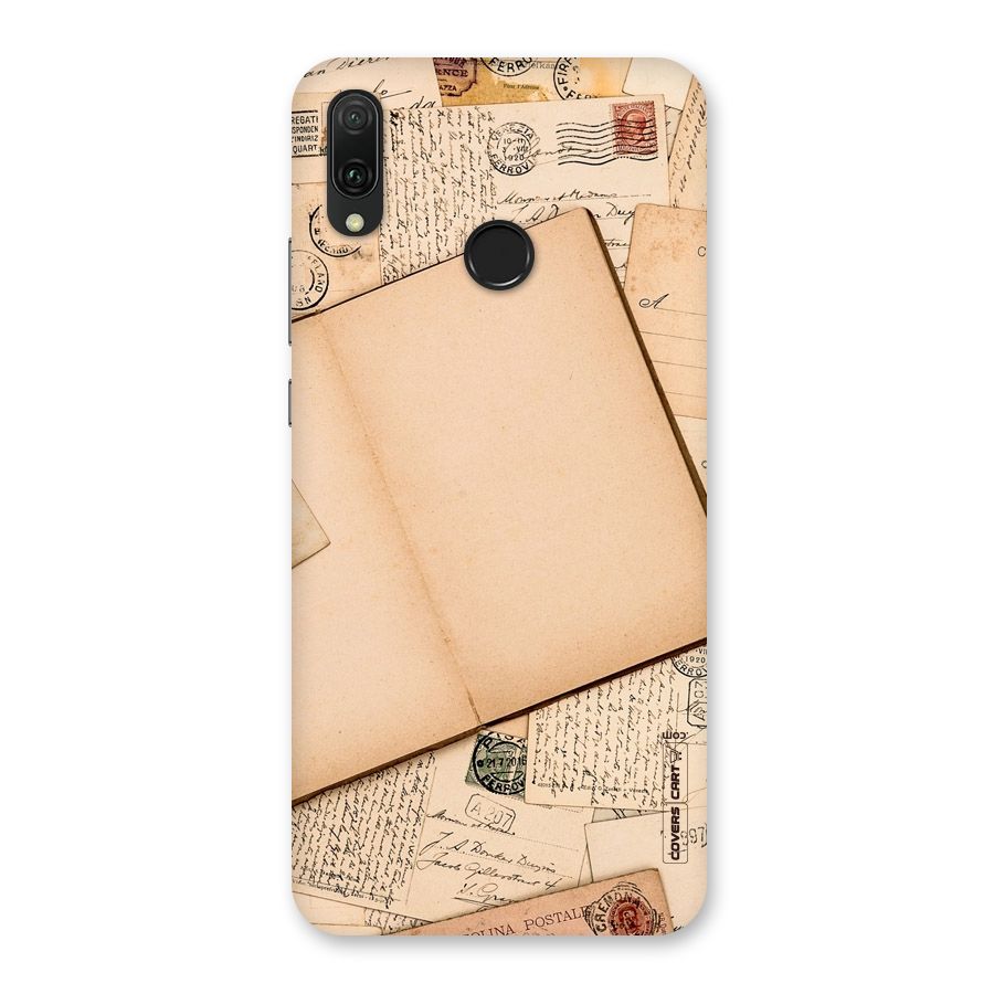 Vintage Journal Back Case for Huawei Y9 (2019)