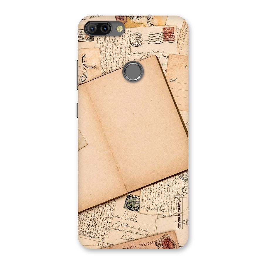 Vintage Journal Back Case for Infinix Hot 6 Pro