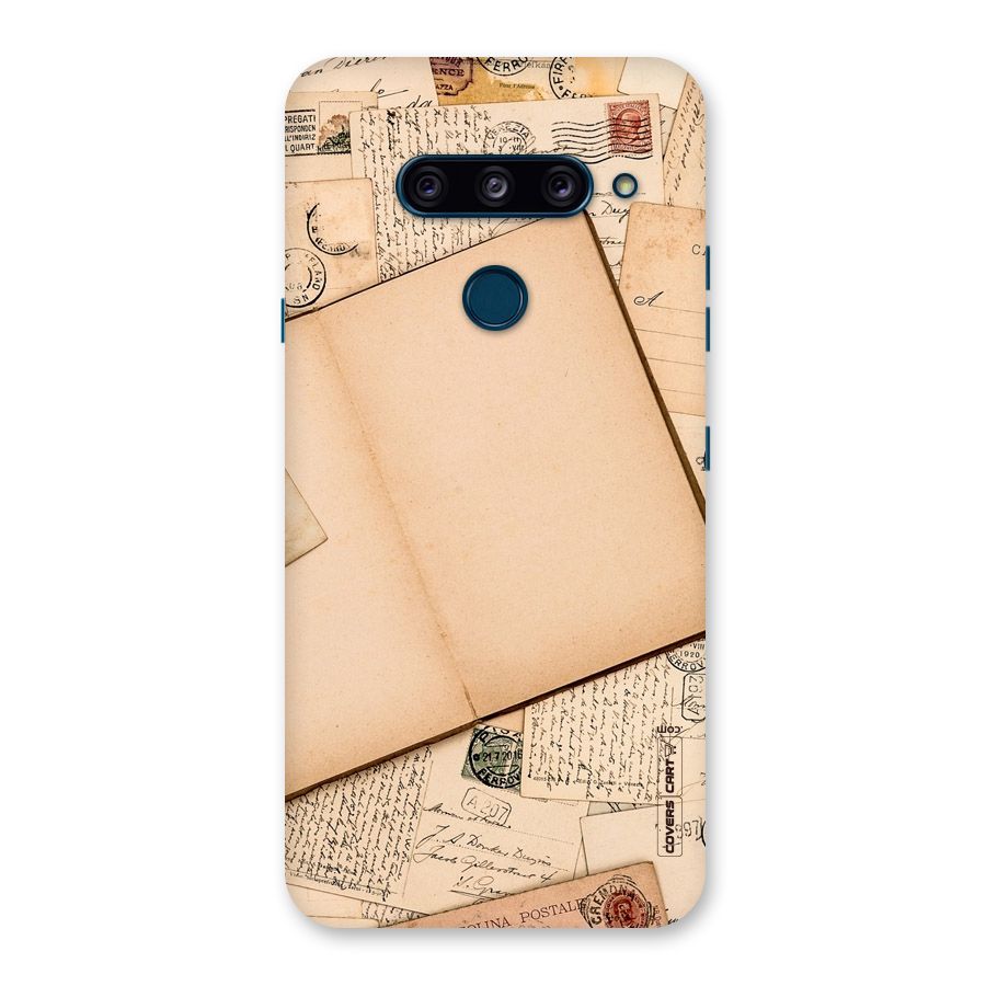 Vintage Journal Back Case for LG  V40 ThinQ