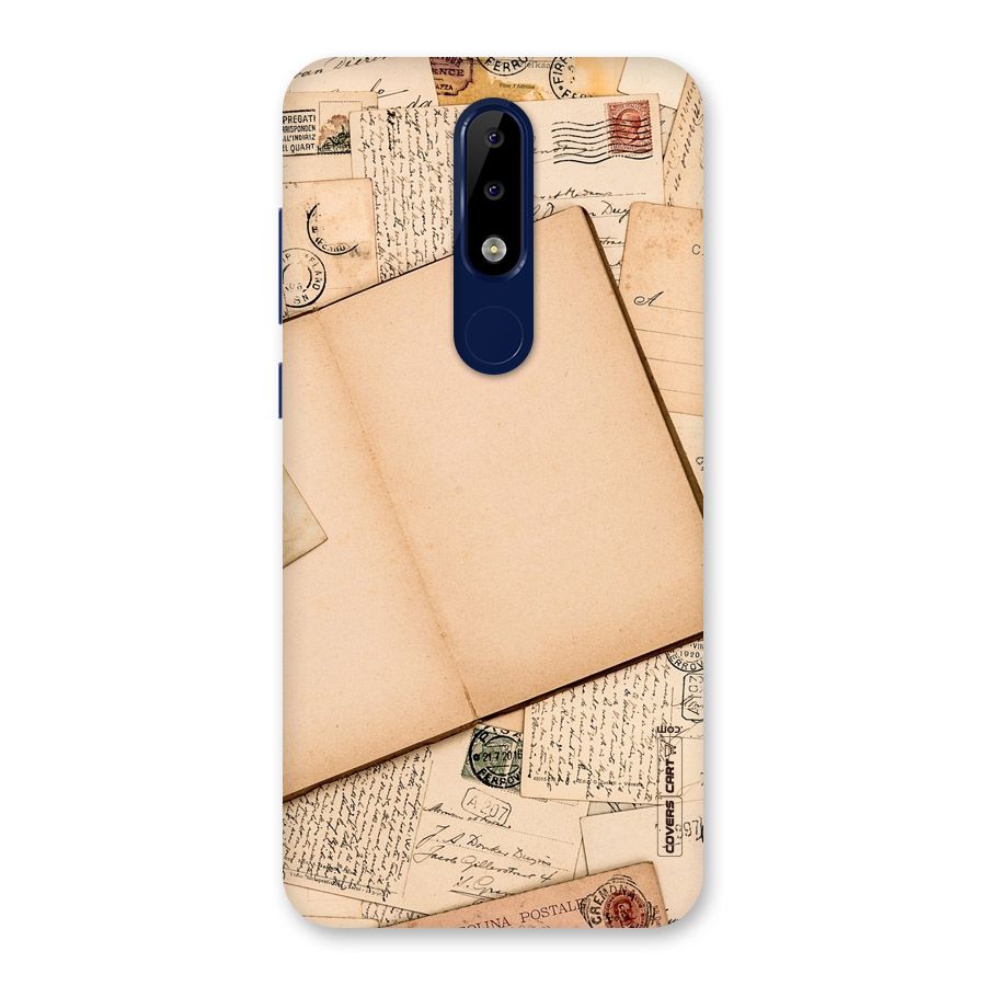 Vintage Journal Back Case for Nokia 5.1 Plus